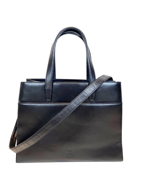 Loewe Handbags - Loewe 2-Way Handbag Anagram Leather